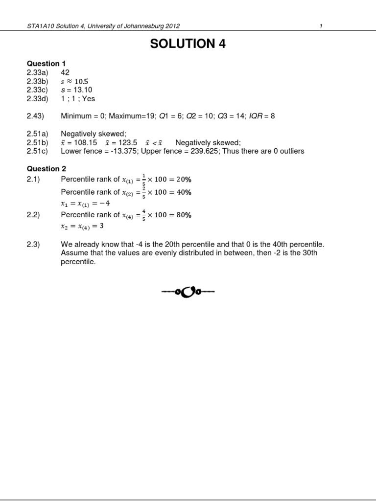 Solution 4 | PDF | Technology & Engineering