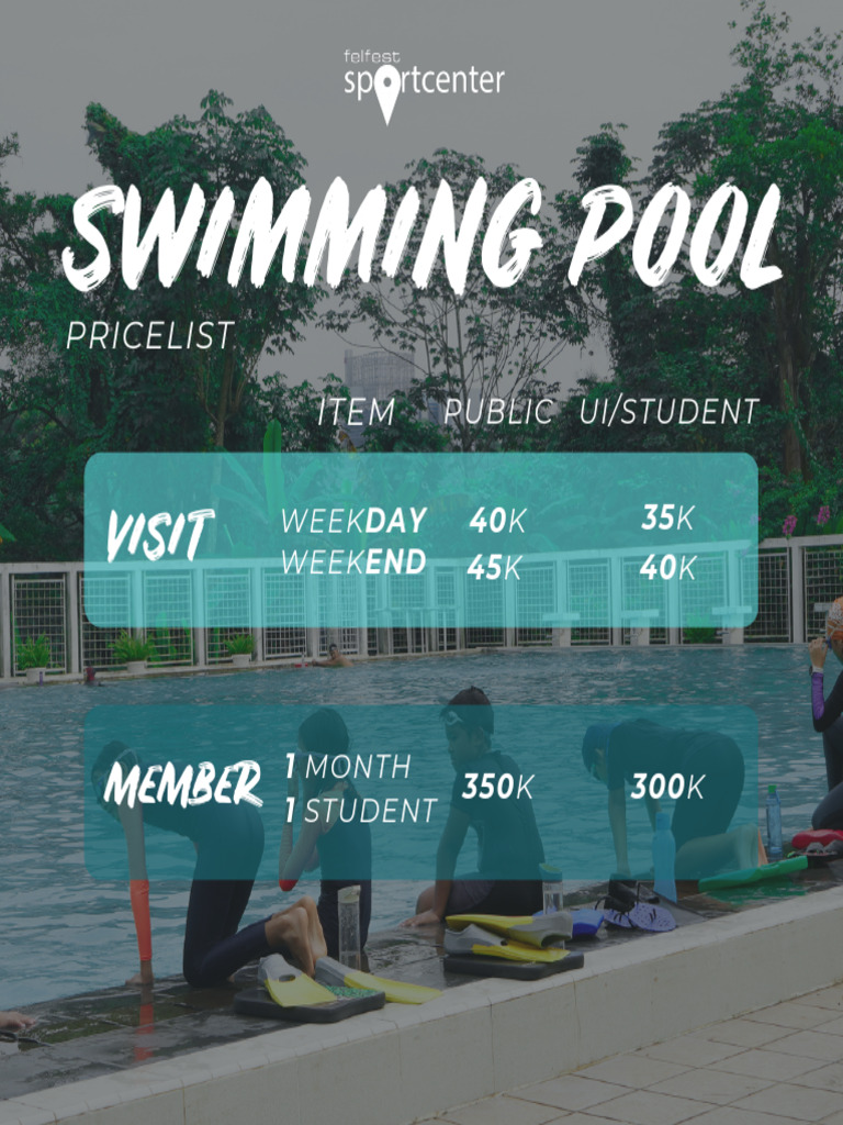 Pricelist Swimming | PDF