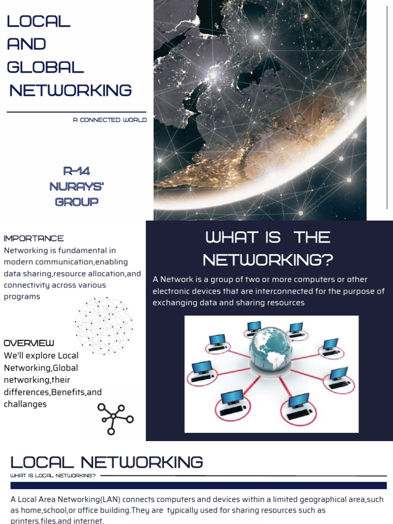 Local vs Global Networking Explained | PDF | Computer Network | Local ...
