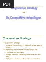 Download Ppt on Cooperative Strategy by Mini Srivastava SN85309088 doc pdf