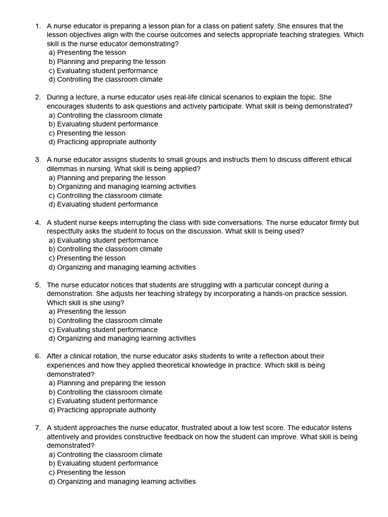 100 Item Practice Test - He | PDF | Learning | Teachers