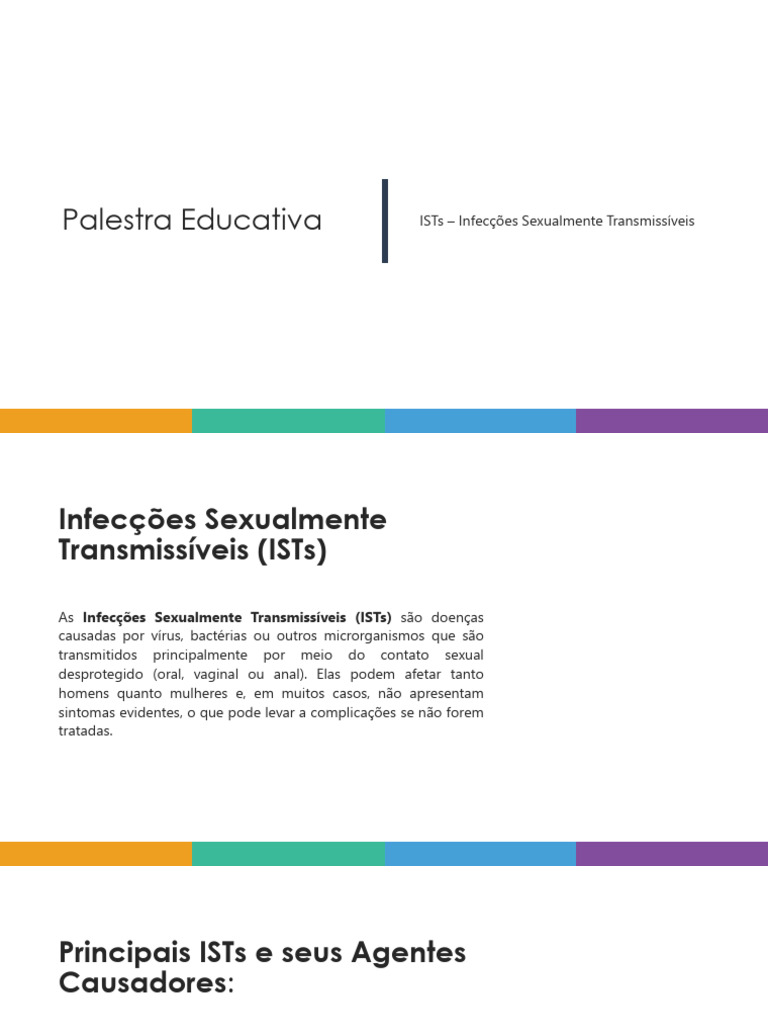 Prevenção de ISTs: Informações Essenciais | PDF