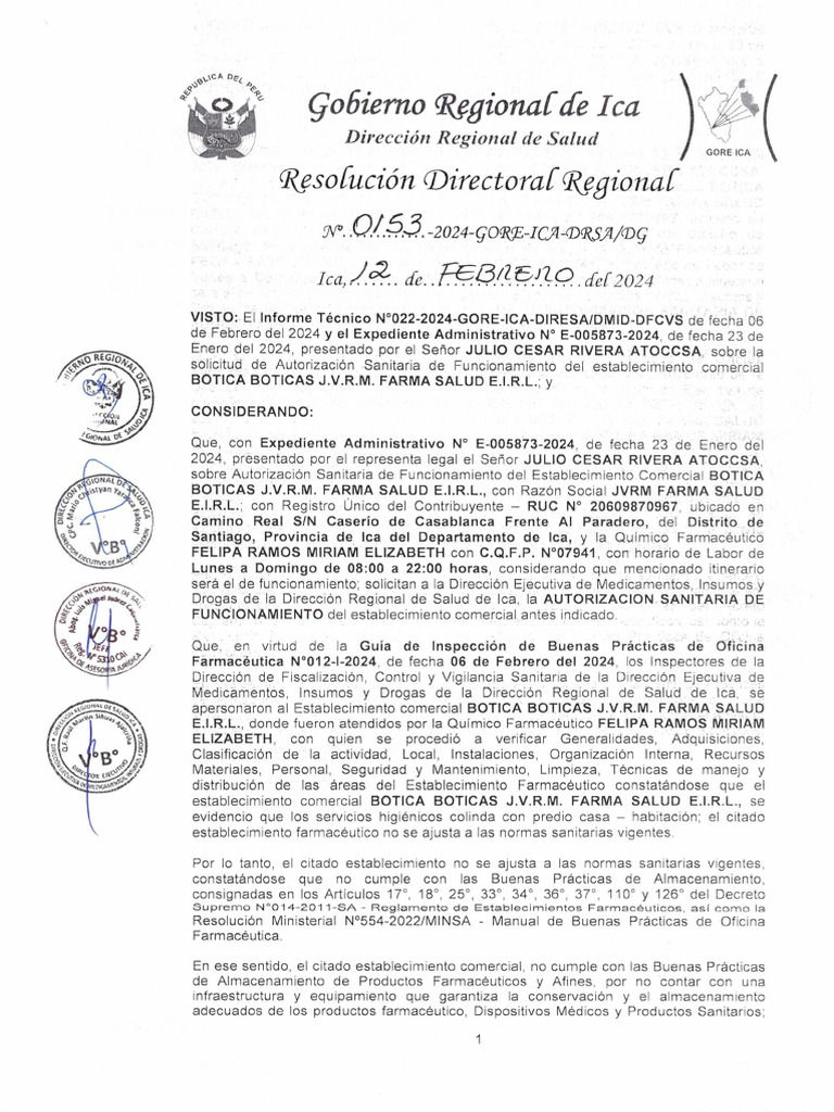 RDR 0153 2024 | PDF
