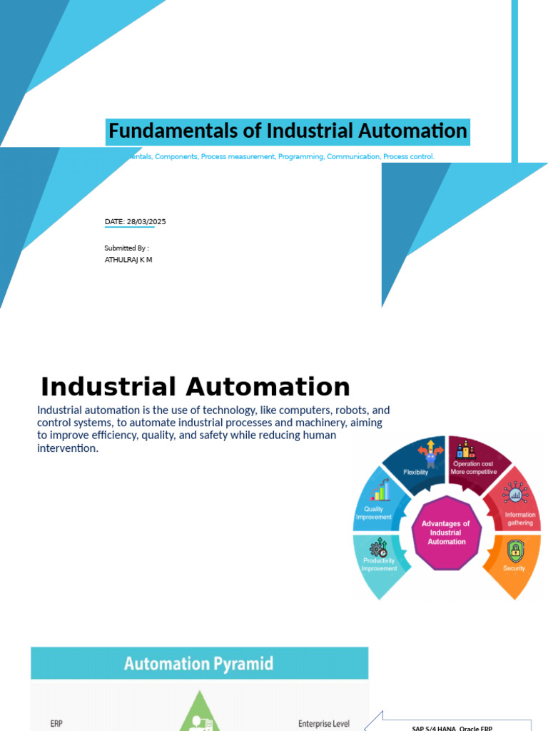 New FUNDAMENTALS OF AUTOMATION | PDF | Programmable Logic Controller ...