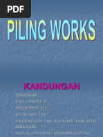 Piling Works