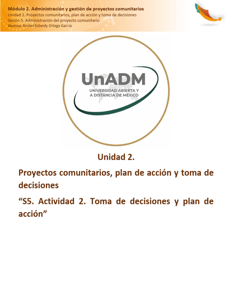 Formulación de Proyectos Comunitarios | PDF | Toma de decisiones ...