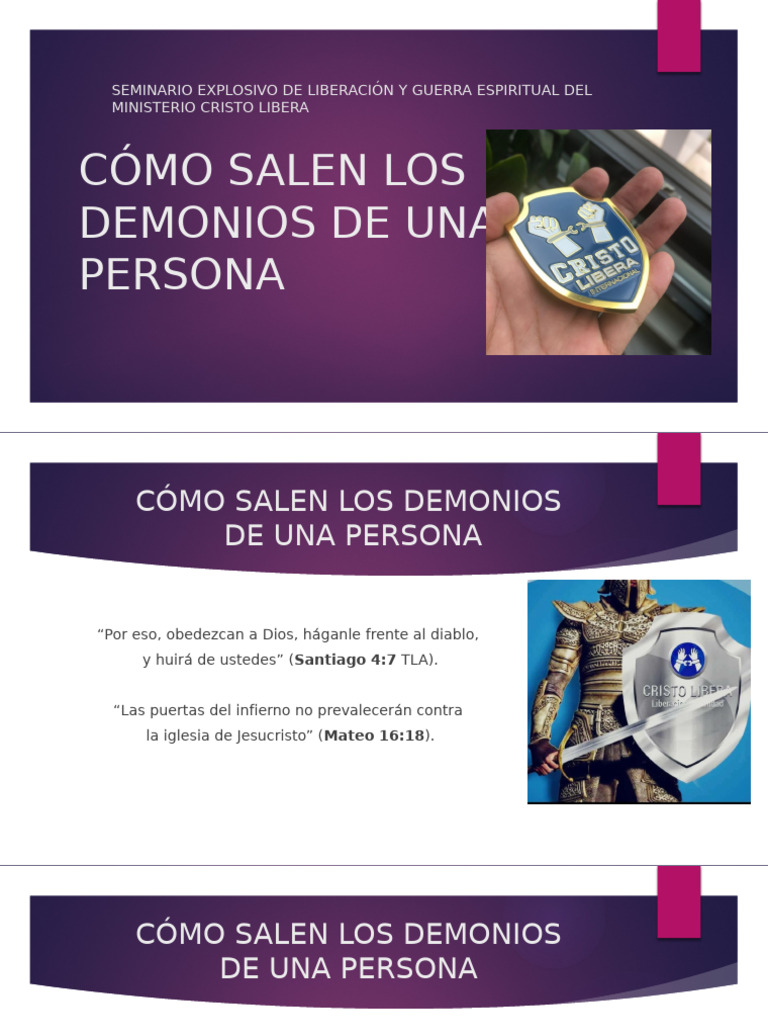 Métodos de Liberación de Demonios | PDF