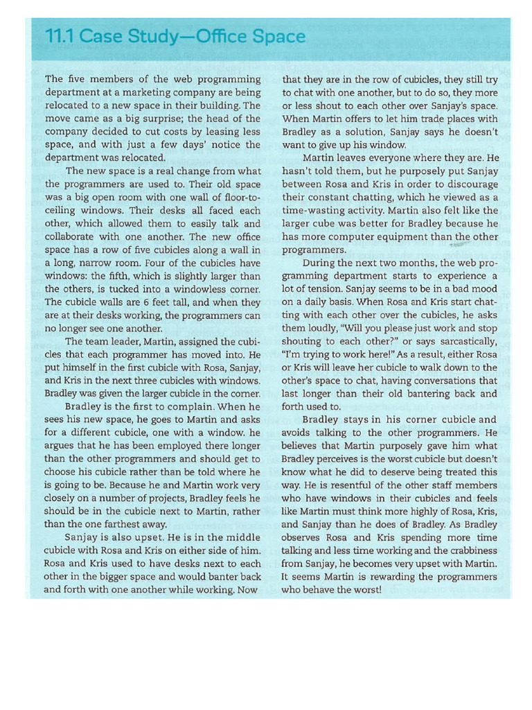 Case Study 11.1 | PDF