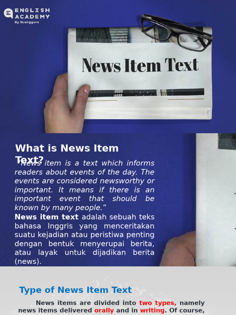 Materi News Item Text | PDF | Sustainability | News