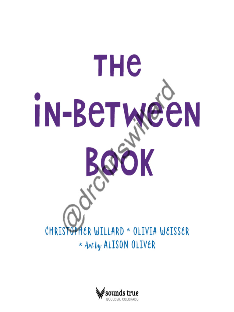 The in Between Book | PDF