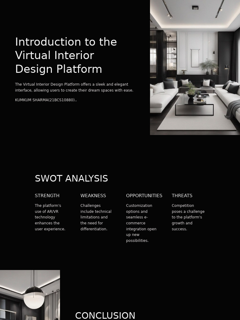 Virtual Interior Design Platform Overview | PDF