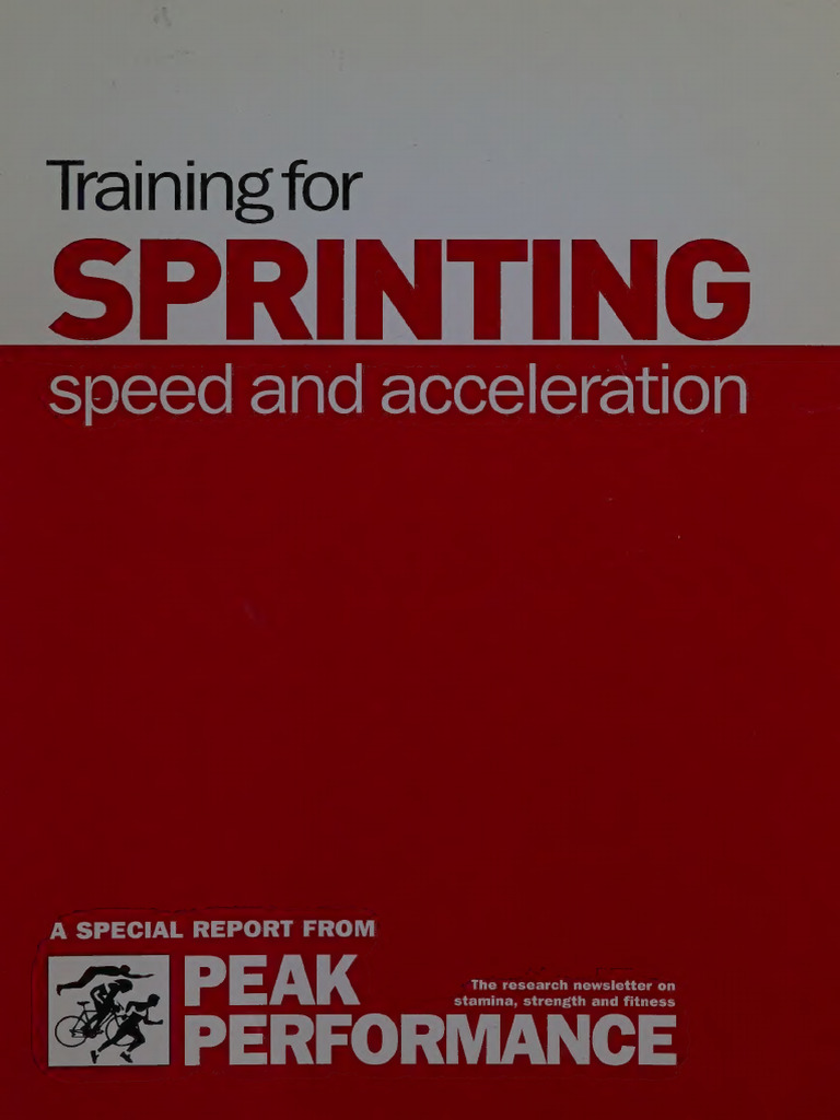 Sprint Training for Speed & Acceleration | PDF | Skeletal Muscle ...