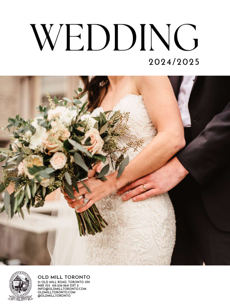 Old Mill Toronto Final Wedding Package 2024 | PDF | Salad | Sauce, image size:768x1024