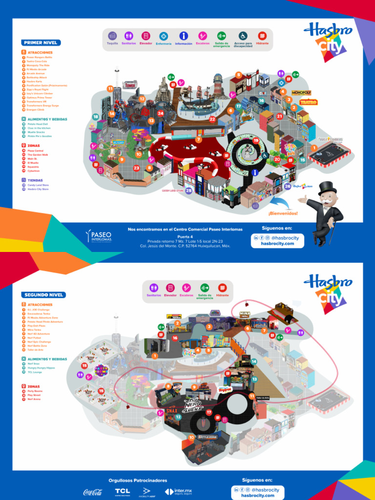 Mapa Hasbro City 2 | PDF