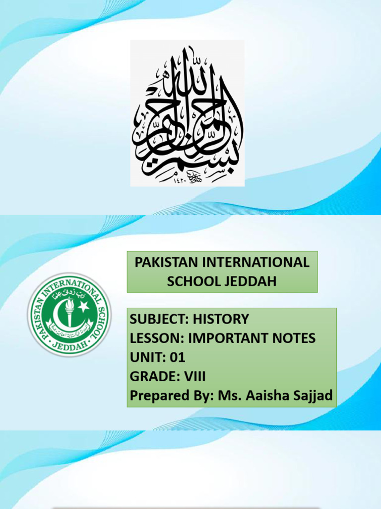 G Viii-History U 01 L 05 Q1-09 Important Notes | PDF | British Raj