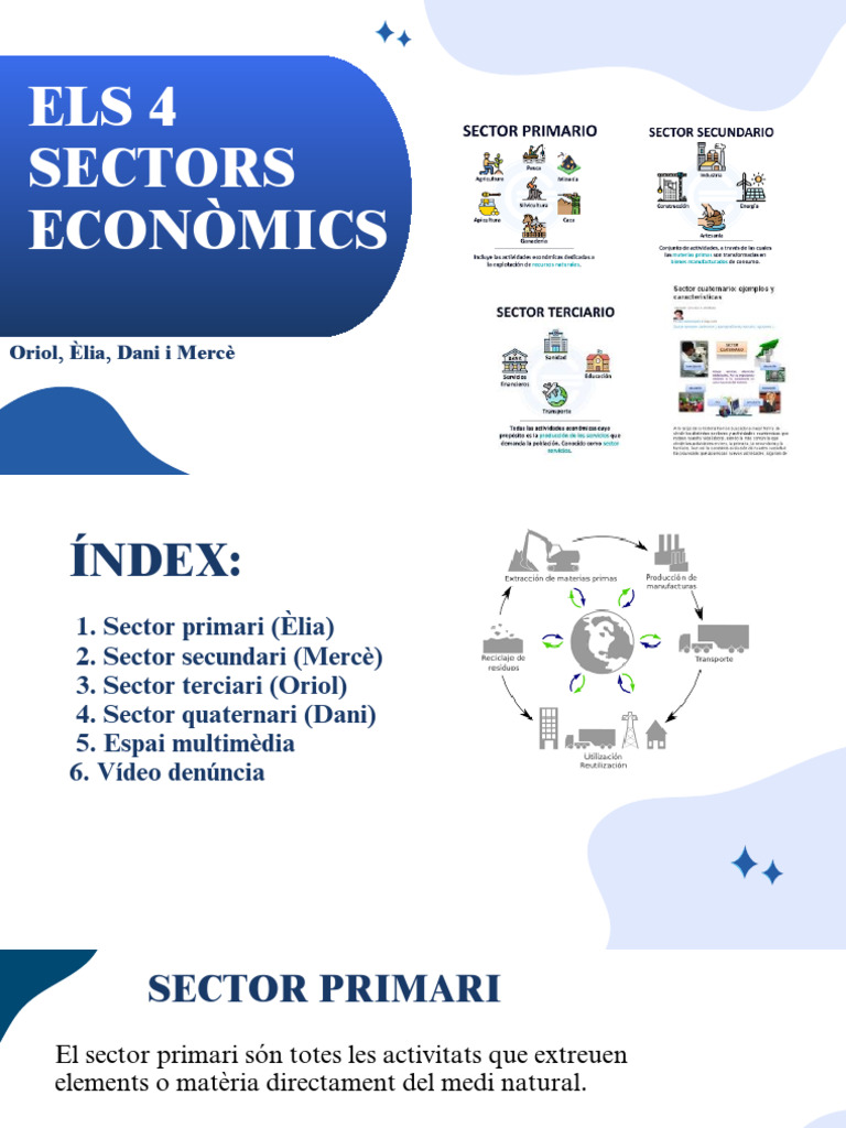 Els Sectors Primaris | PDF