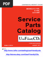 C75 C85 C90 & O-200 Parts Manual | PDF | Screw | Internal Combustion Engine