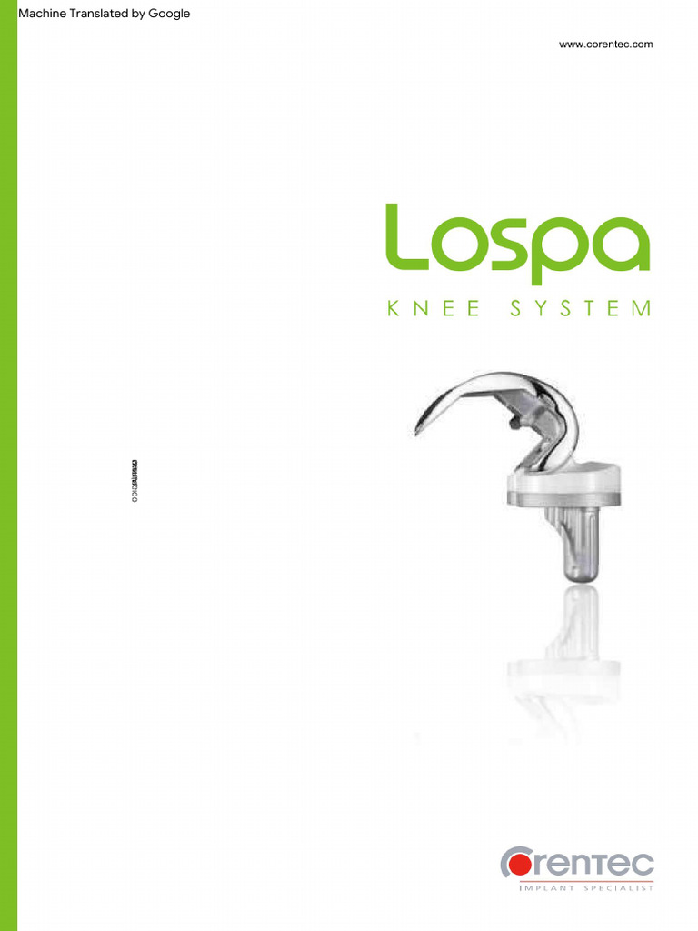 Manual Quirúrgico del Sistema Lospa | PDF | Rodilla | Anatomía del ...