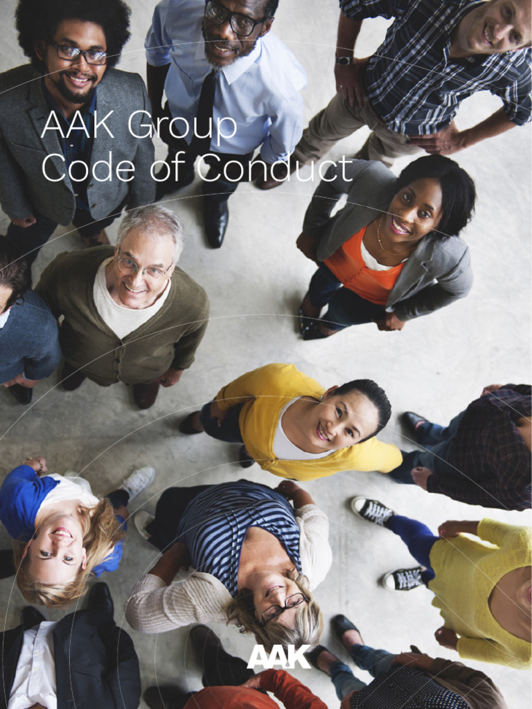 AAK Group Code of Conduct Overview | PDF | Bribery | Employment