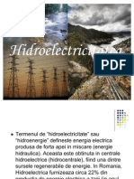 Hidroelectricitatea