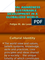 Cultural Awareness For Sustainable Development in A Globalized World2 (Desiree Anonat's Conflicted Copy 2012-02-10)