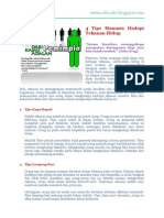 4 Tipe Manusia Hadapi Tekanan Hidup