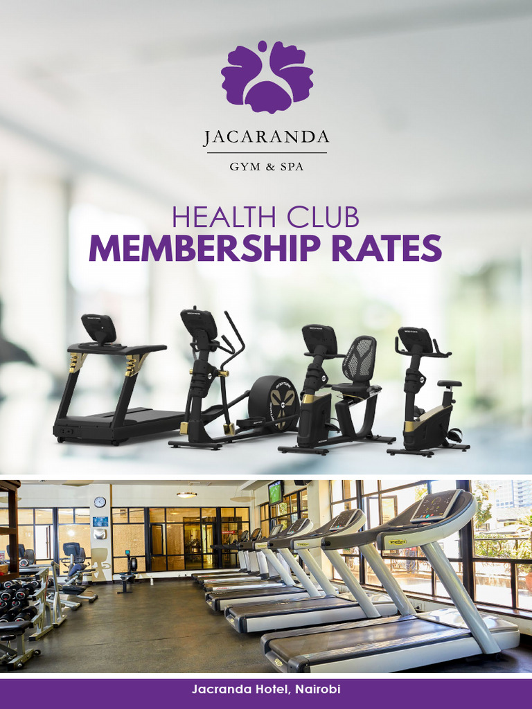 Nairobi Health Club Membership Rates | PDF