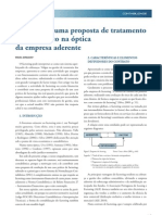 Uma proposta de tratamento contabilístico do factoring na óptica da empresa aderente