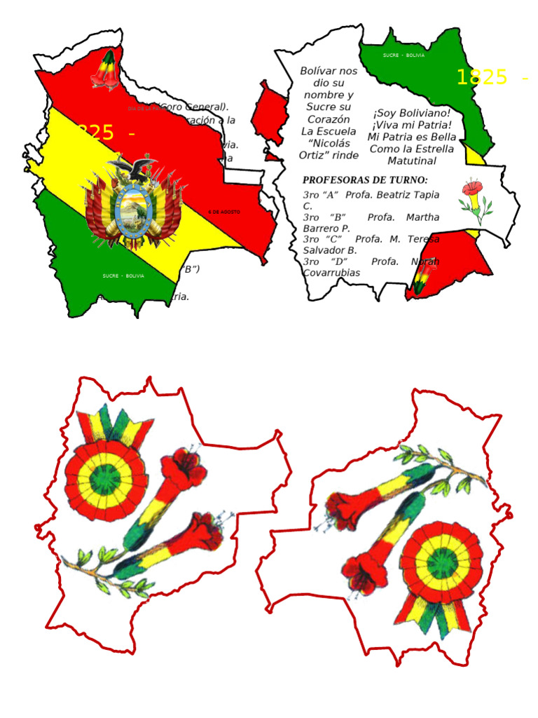 PROGRAMA CON EL MAPA DE BOLIVIA | PDF