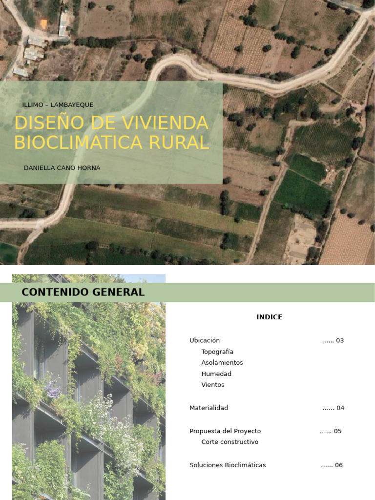 Vivienda Bioclimática en Illimo, Lambayeque | PDF | Ingeniería de ...