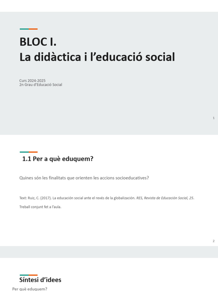 Apunts Didàctica | PDF