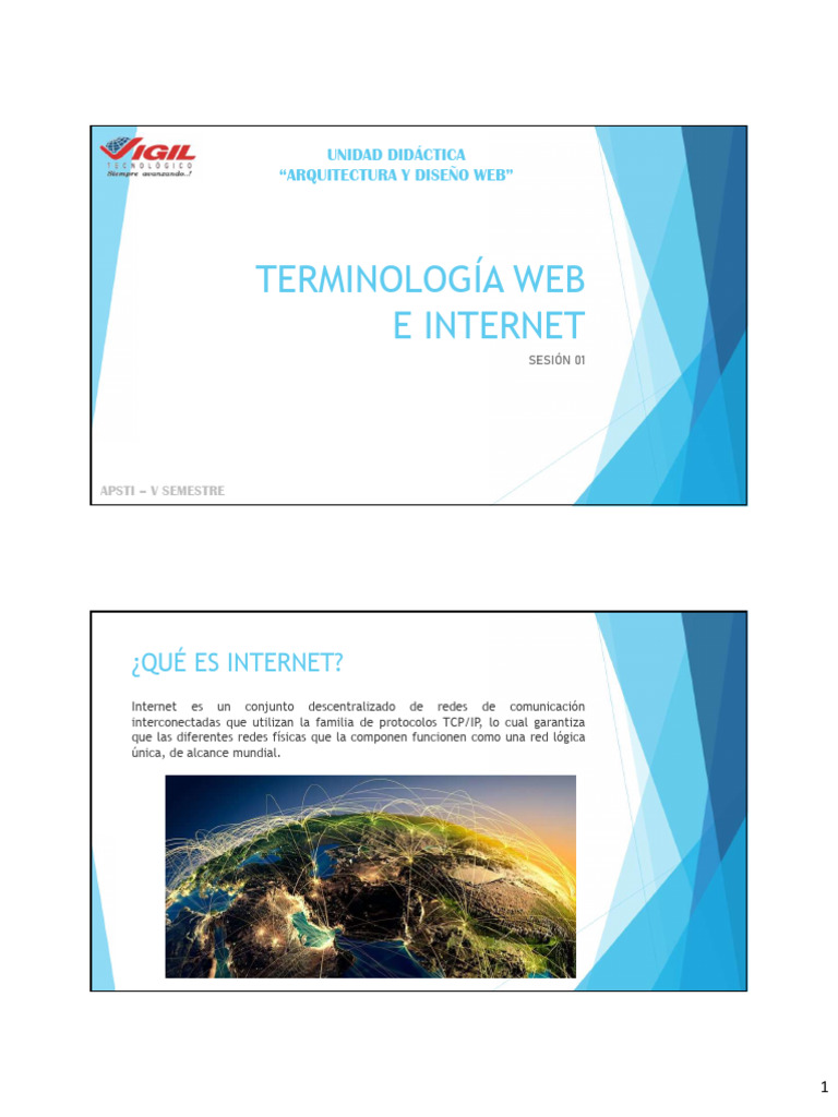 Terminología de Diseño Web y Internet | PDF | Red mundial | Internet y web