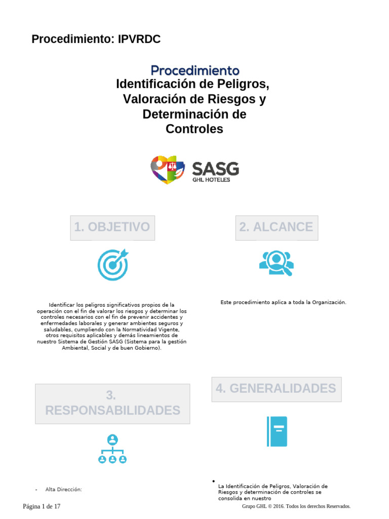 Identificación y Control de Riesgos Laborales | PDF | Riesgo | Dolor de ...