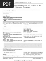 Download Clinical Policy_ Procedural Sedation and Analgesia in the Emergency Department1 by Tip Piraya SN8532865 doc pdf