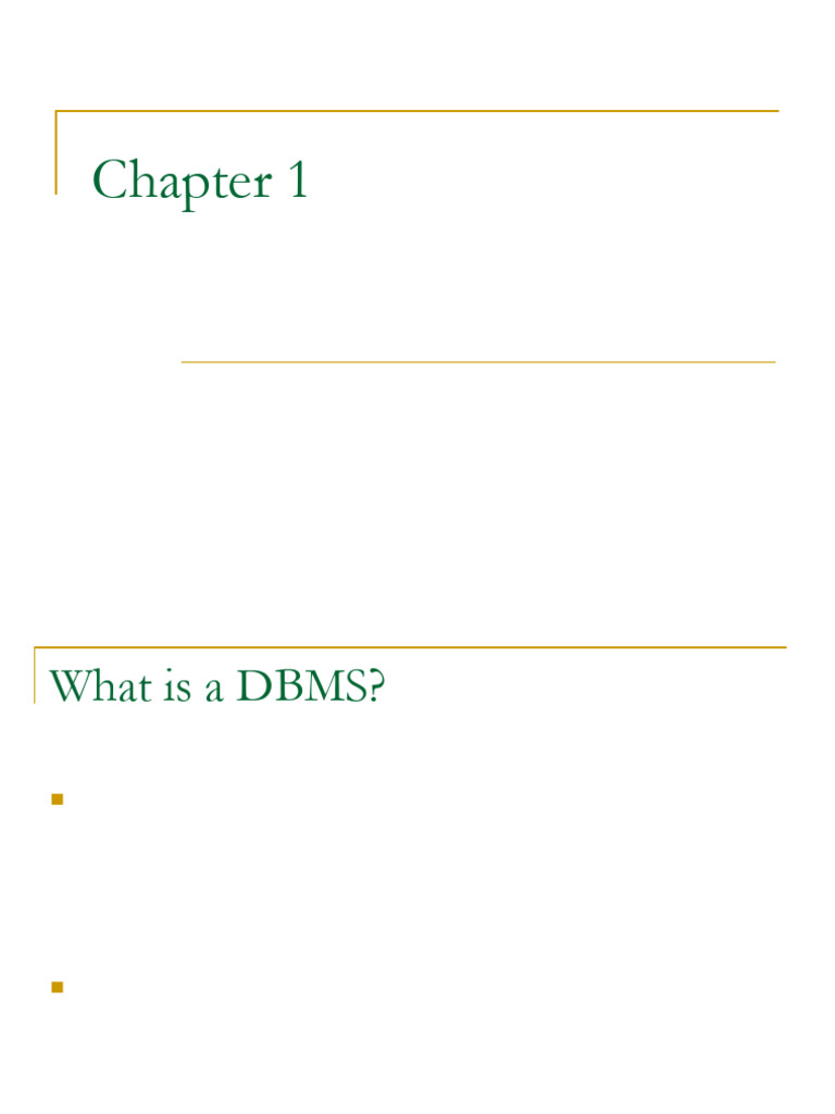 Introduction to Database Management Systems | PDF | Databases ...