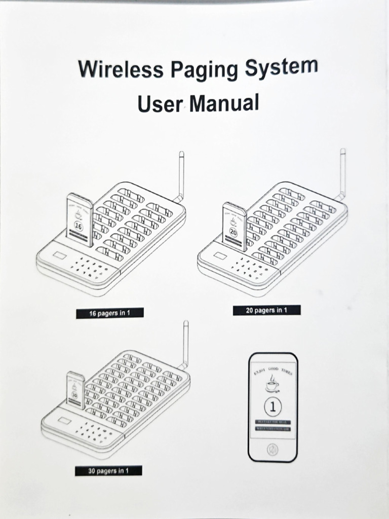 Programming Instructions for Pagers | PDF | Radio Technology ...