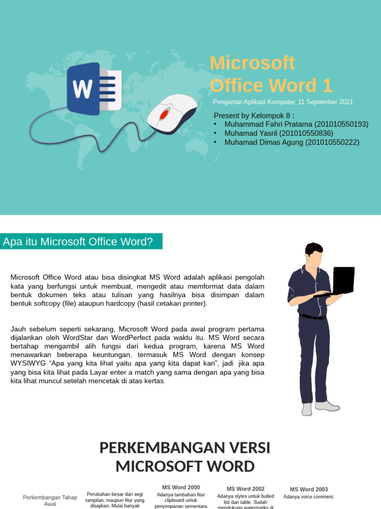 Manfaat dan Tampilan Microsoft Word 2021 | PDF