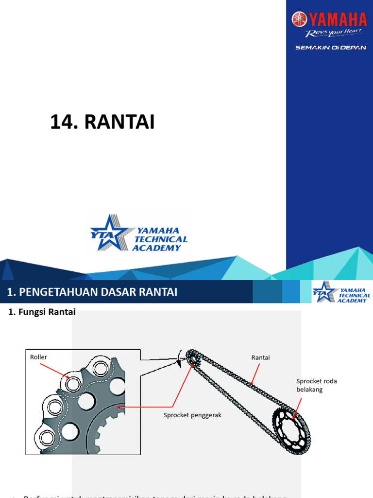 Ukuran dan Fungsi Rantai Sepeda | PDF