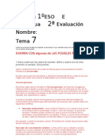 Examen Lengua Tema 7 1E Corregido