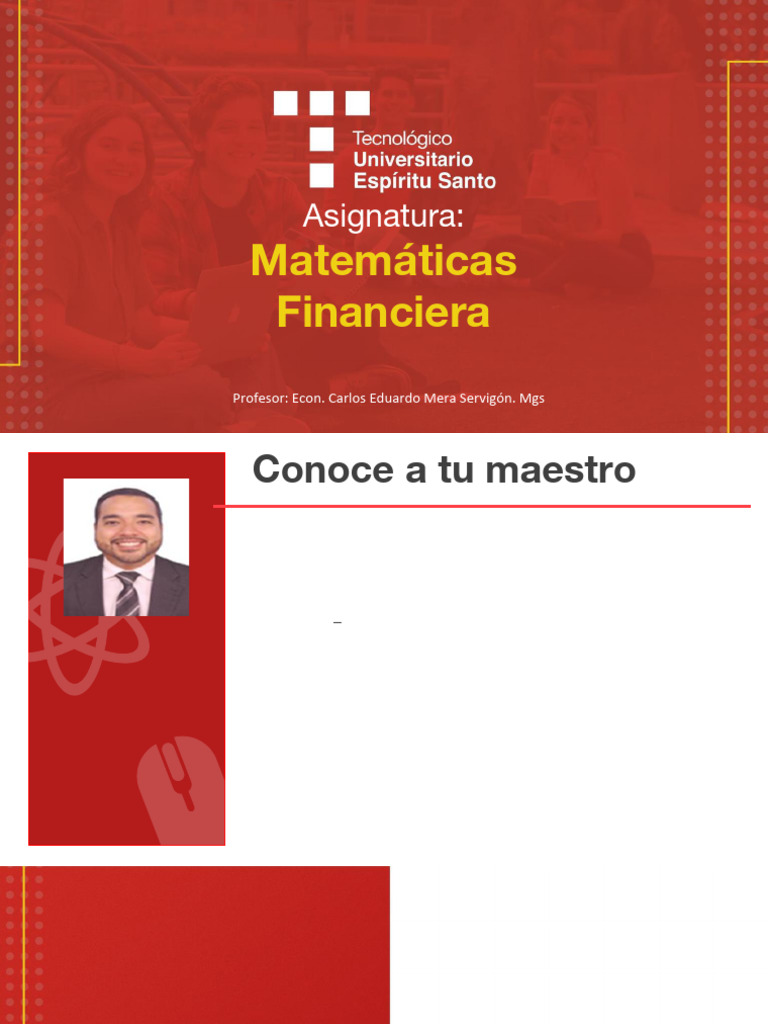 UNIDAD Nro. 1 DIAPOSITIVAS MATEMÁTICAS FINANCIERA - ONLINE | PDF ...