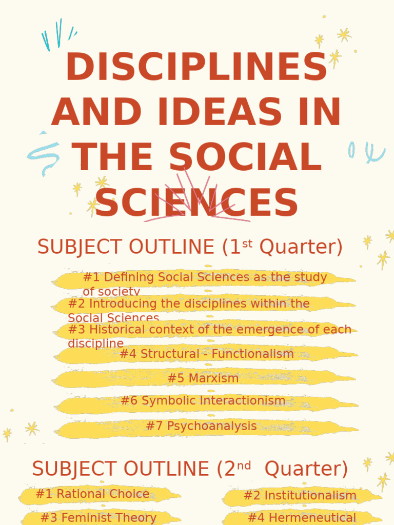 Overview of Social Sciences Disciplines | PDF | Social Sciences | Science
