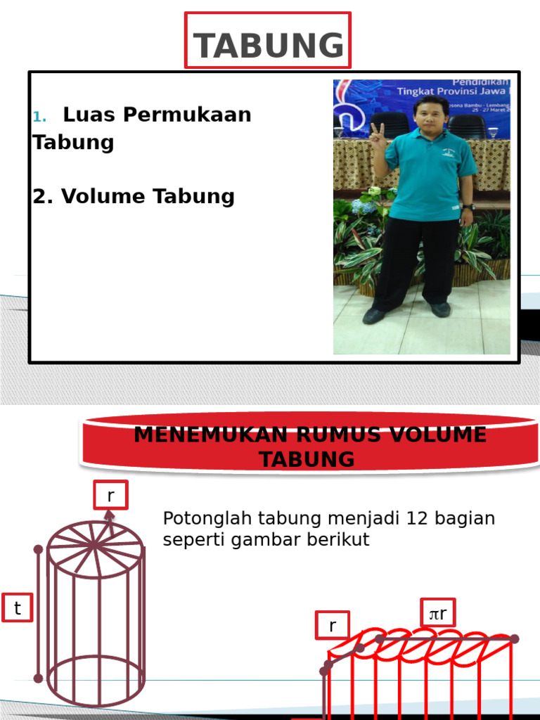 Rumus dan Volume Tabung | PDF