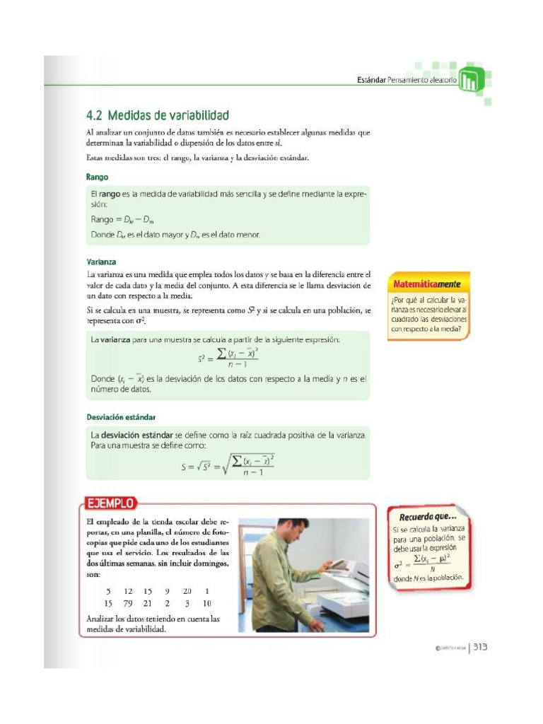 Grado 901 - 902 Medidas de Variabilidad o Dispersión 27032025 | PDF