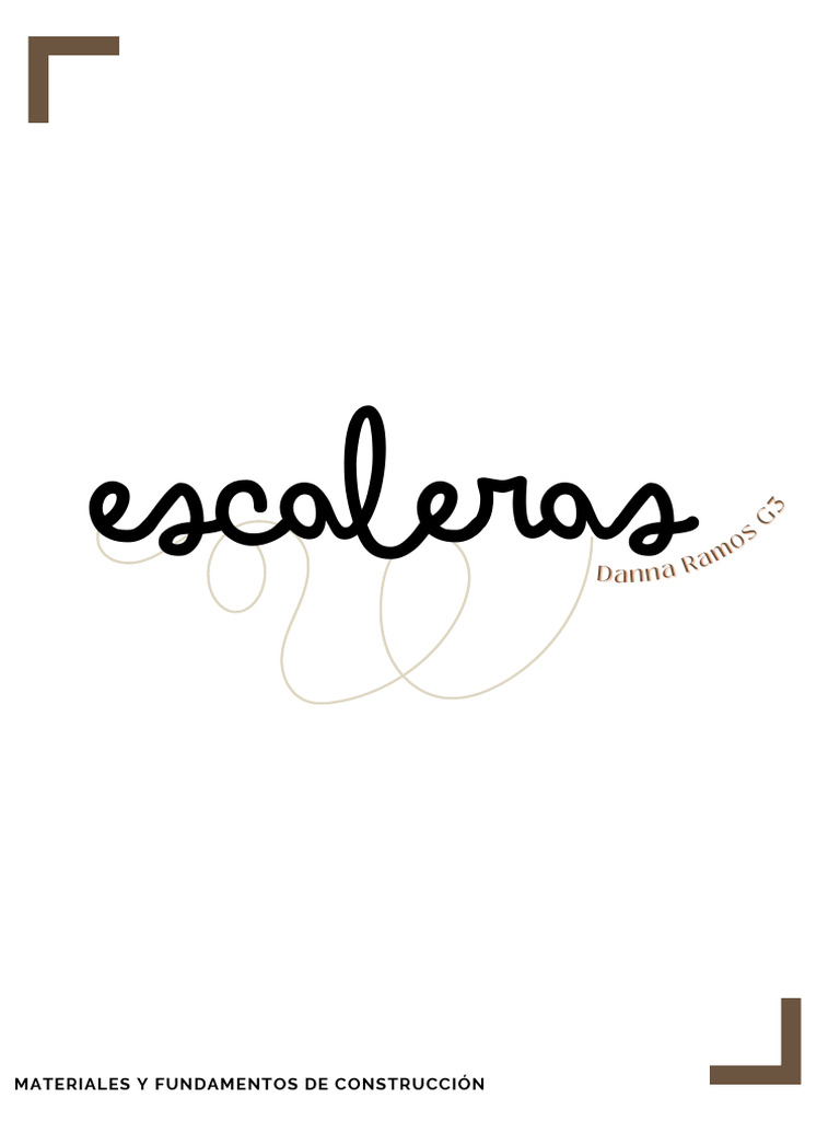Tipos y materiales de escaleras | PDF | Escalera | Elementos ...