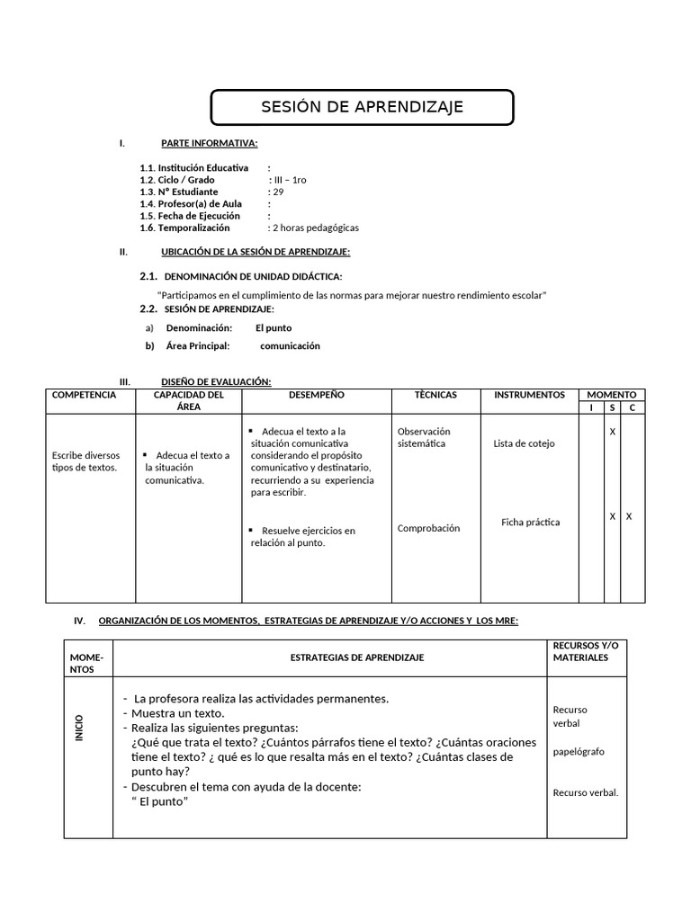Normas para Mejorar el Rendimiento Escolar | PDF | Aprendizaje ...