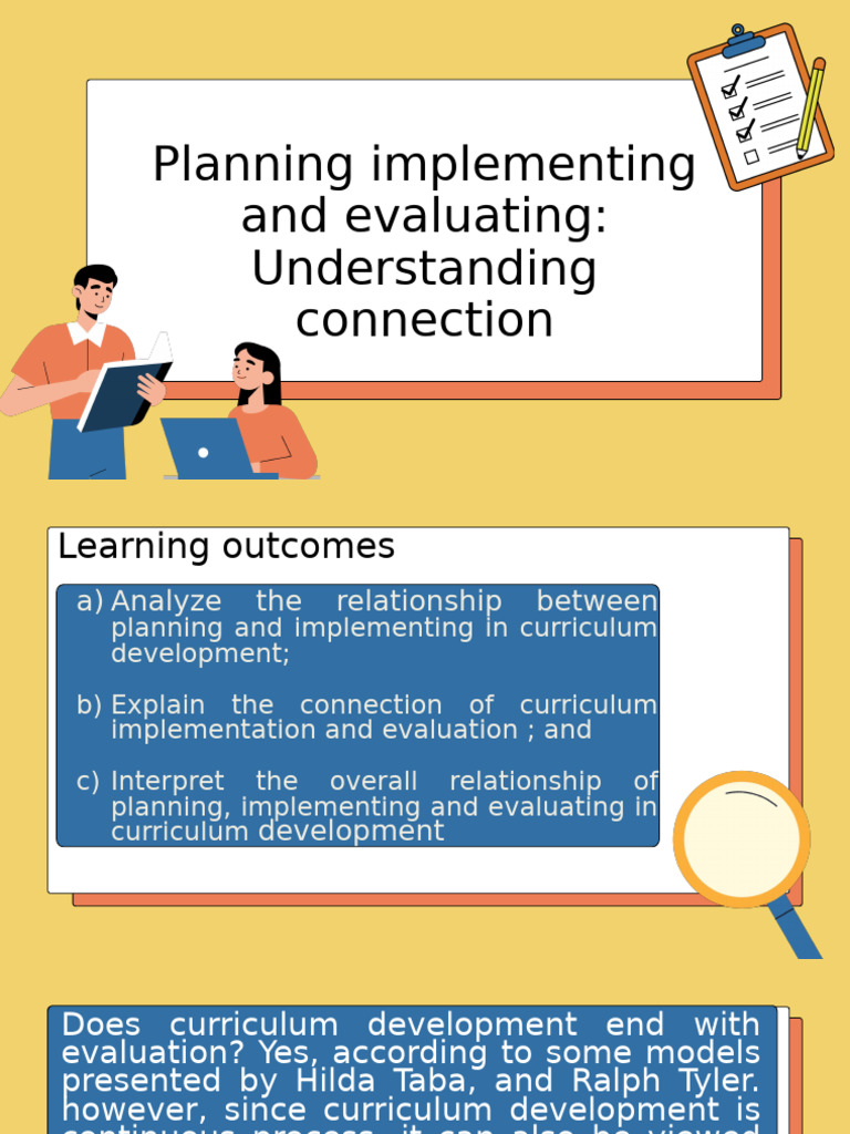 Curriculum Development: Planning, Implementing, Evaluating | PDF ...