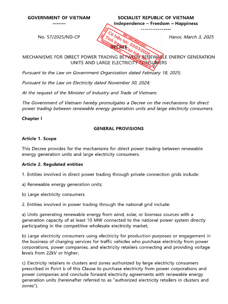 Decree DPPA 250303 | PDF