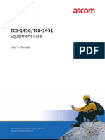 TCG-1450 &amp TCG-1451 Equipment Cases - User's Manual