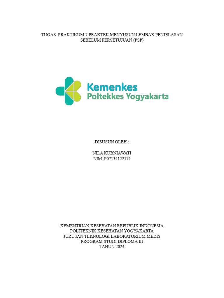 Penjelasan Penelitian Kadar Hemoglobin | PDF