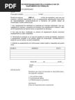 MODELO DE DECLARAÇÃO DE TRABALHO
